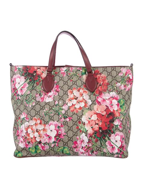 gucci soft gg blooms tote|gucci bloom zip long wallet.